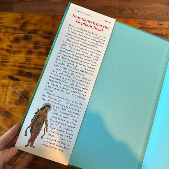 Vintage 2003 How Ganesha Got His Elephant Head Indian Stories For Children Book - Picture 2 of 10